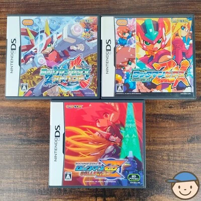 Nintendo DS Rockman Mega Man ZX Advent Zero Collection Japanese Capcom Japan - Image 1 of 4