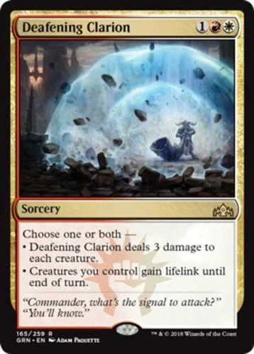x1 Deafening Clarion - Guilds of Ravnica - NM - MTG - Image 1 of 1