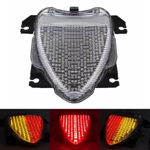 Clear E-Mark Led Integrated Tail Turn Signals Light For SUZUKI Boulevard M109R - Picture 1 of 8