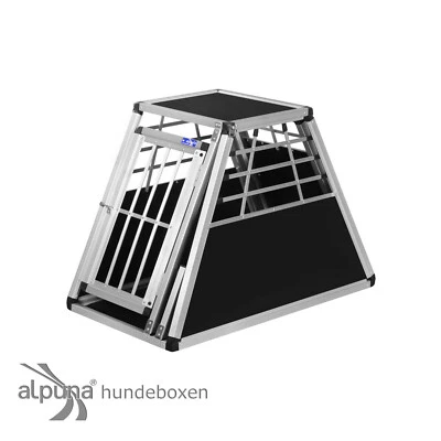N40 Hundetransportb​ox Hundebox Aluminium Transportbox Alubox Autobox - Bild 1 von 4