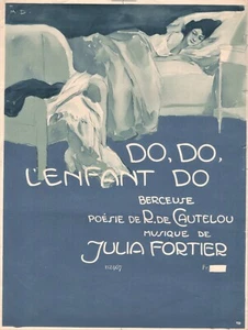 1900 STAMPA M. DUDOVICH DO, DO, LENFANTE DO LIBERTY COP. SPARTITO R. DE CAUTELOU - Picture 1 of 1