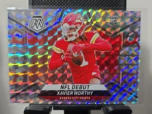 Mosaico Panini 2024 NFL debut plata Prizm #285 Xavier digno RC KC Chiefs - Imagen 1 de 4
