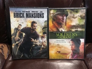 Brick Mansions / Soldiers of Chance DVD's Brand New - Picture 1 of 2
