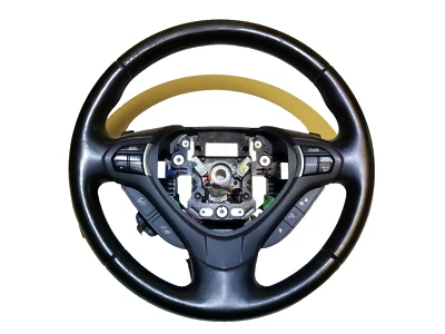 10 11 12 13 14 ACURA TSX STEERING WHEEL BLACK LEATHER OEM - Image 1 of 4
