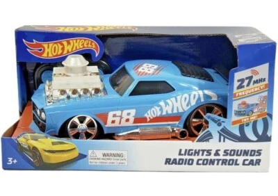 Hot Wheels Lights and Sounds Radio Remote Control Car New - Image 1 of 2