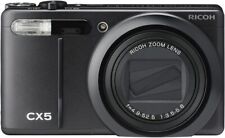 [Excellent Ricoh CX5 10MP Compact Digital Camera Black from Japan (N194)