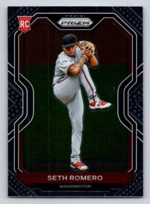 2021 Panini Prizm #227 Seth Romero RC (ref 199279) - Image 1 of 2