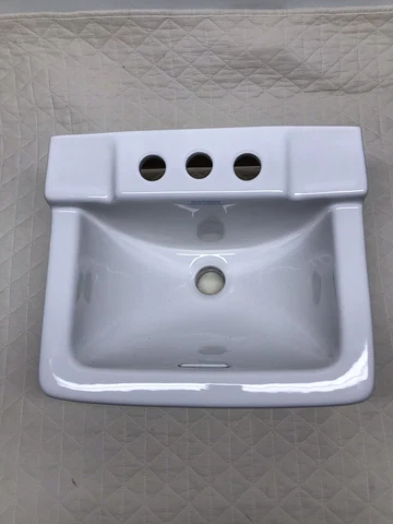 Gerber Porcelain Tiny Sink For Tiny House, Food Truck, Wash Sink Cabin Cover