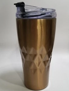 Primula Gold 20 oz Double Wall Vacuum Sealed Stainless Steel Tumbler Hot Cold - Picture 1 of 2