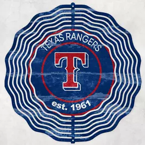 Texas Rangers 10" Wind Spinner - Picture 1 of 1