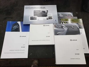Lexus GX460 2017 fabricante de equipos originales manual con estuche de cuero - Imagen 1 de 5