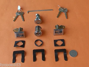 NEW IGNITION BARREL 2 DOORS & BOOT LOCK SUIT FAIRLANE & MARQUIS ZH ZJ ZK ZL - Picture 1 of 2