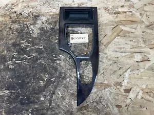 BMW 05-10 E60 5 SERIES WOOD CENTER CONSOLE SHIFTER BEZEL iDRIVE TRIM 9156126 - Picture 1 of 8