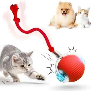 ✅ Dog Cat Smart Toy Automatic Rolling Ball Electric Pet Self-Moving Kitten Game - Picture 1 of 8