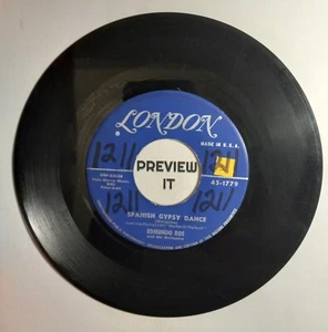 EDMUNDO ROS 45 RPM - SPANISH GYPSY DANCE / COLONEL BOGEY - LONDON 1958 - Picture 1 of 3