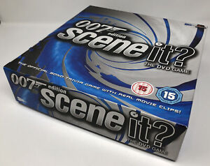 2004 James Bond 007 Edition Scene it? Board Game The DVD Game with Film Clips