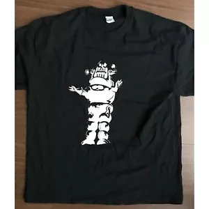ROBBY THE ROBOT FORBIDDEN PLANET BLACK HEAVY COTTON SHORT SLEEVE T-SHIRT SIZE: M - Picture 1 of 3