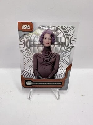 Star Wars High Tek 2024 Topps Throne Room Pattern Base Card #6 Amilyn Holdo - Image 1 of 2