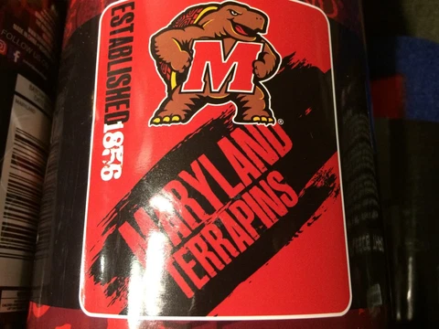 THE NORTHWEST COMPANY MARYLAND TERRAPINS MICRO THROW BLANKET 50" X 60" EST. 1856 Cover