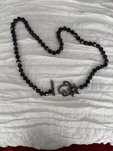 Heidi Daus Orchid Black Toggle Necklace - Picture 1 of 3