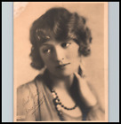 Hollywood Beauty DORIS KENYON ATEMBERAUBENDES PORTRÄT 1910er STILVOLLE POSE Foto 685