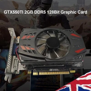 GTX550TI 2GB DDR5 128BIT Video Card PCI-Express2.0 HDMI-Compatible Graphics Card - Picture 1 of 7