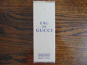 VINTAGE  EAU DE GUCCI by GUCCI Eau de Toilette spray 1.7FL.OZ SEALED NEW - Picture 1 of 2