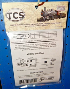 TCS #1328 IMF4 Scale DCC Decoder for InterMountain N F3A/B, F7A/B and F9B Locos - Picture 1 of 2