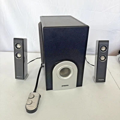 Creative Labs I-Trigue L3500 Computer Speakers 2.1 Subwoofer Set Complete - Image 1 of 4