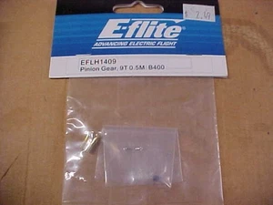 E-FLITE EFLH1409 = PINION GEAR, 9T, 0.5M:  B400 - Picture 1 of 1