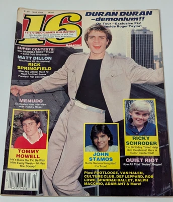 Vintage 16 Magazine May 1984 Duran Duran Rick Springfield John Stamos - Image 1 of 4