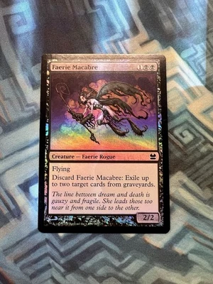 MTG Foil Faerie Macabre EX+/NM- Modern Masters - Image 1 of 4