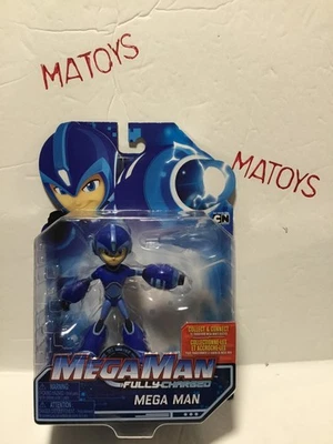 Figura de acción Mega Man Fully Charged 5" 2019 Jakks Pacific BN Foto 1 de 2