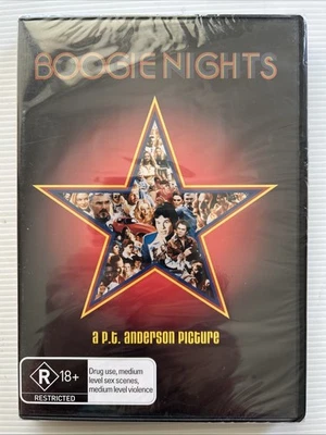 DVD - BOOGIE NIGHTS (1998) R4 - Burt Reynolds - Mark Wahlberg BRAND NEW & SEALED - image 1 of 2