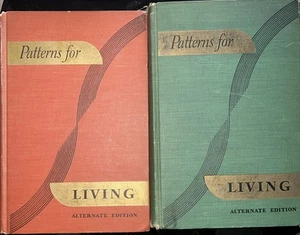 Patterns For Living Alternate Edition 1947 Parts 1 & II 1947 - 1948 Hardcovers - Picture 1 of 10