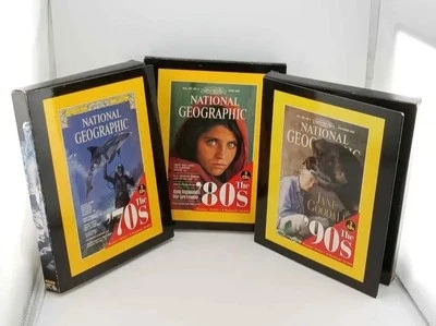 National Geographic Bundle: The 70's, 80's, & 90's (PC-Rom Windows/Mac) 9 Cds  - Image 1 of 4