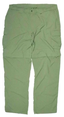 Boy Scouts BSA Nylon Green Switchback Convertible Pants Mens Size XL Unhemmed - Image 1 of 4