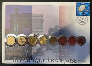 Numisbrief - Frankreich - KMS-Satz - im Folder, limitiert, (ungeöffent) - Picture 1 of 2