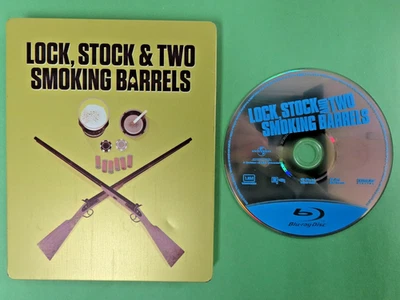 LOCK STOCK & TWO SMOKING BARRELS UNIVERSAL BLU RAY 2009 STEELBOOK - Image 1 of 2