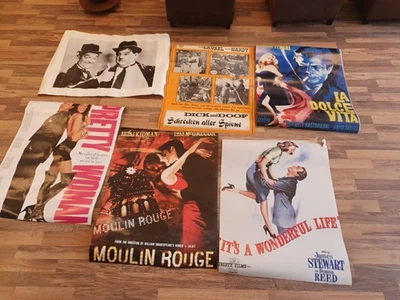 Lot Filmplakate Kino ua DICK UND DOOF Schrecken a.Spione gerollt - Bild 1 von 4