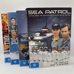 Sea Patrol Series DVD Set Temporadas 1-4 Drama de la Marina Australiana En muy buena condición Lisa McCune - Imagen 1 de 7