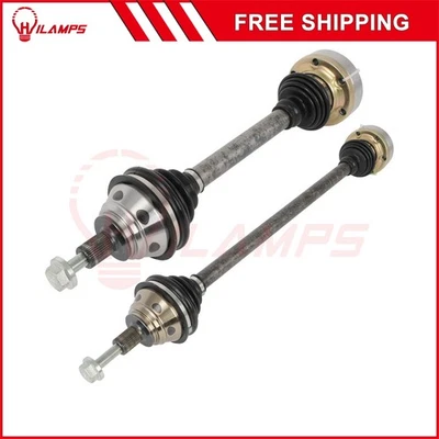 For Audi A3 Volkswagen Jetta CC Golf Passat Eos Bora GTI Front CV Axle Shafts - Image 1 of 4