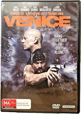 ONCE UPON A TIME IN VENICE - Bruce Willis, Jason Momoa, John Goodman - DVD - Image 1 of 2
