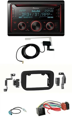 Pioneer 2DIN MP3 DAB USB CD Bluetooth Autoradio für Ford Transit ab 06/2019 schw - Bild 1 von 4