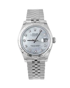 Rolex Datejust 31 278274 Diamond Mother Of Pearl Steel Ladies Watch 2025 UNWORN - Picture 1 of 10