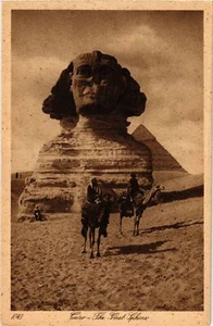 CPA Lehnert & Landrock 1043 El Cairo - La Gran Esfinge EGIPCIO (916601) - Imagen 1 de 2