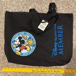 Walt Disney Vacation Club zipper tote Bag unused with tag! - Picture 1 of 2