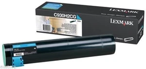GENUINE ORIGINAL LEXMARK CYAN TONER CARTRIDGE C930H2CG FOR C935 NEW SEALED - Picture 1 of 1