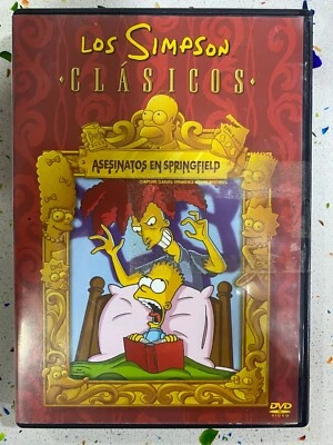 LOS SIMPSON DVD ASESINATOS EN SPRINGFIELD -  EXTRAS ESPAÑOL INGLES FRANCES ALEMA - Imagen 1 de 3