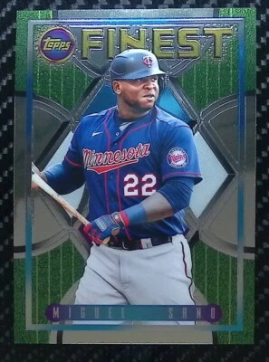 Miguel Sano - 2022 Topps Finest Flashbacks #134 - Twins - Image 1 of 2